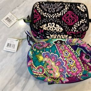 2 NWT Vera Bradley makeup bags and other travel bag